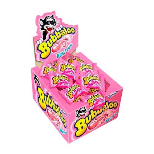 Chicle Relleno BUBBALOO Sabor Tutti Frutti (Display x 60u. B32)